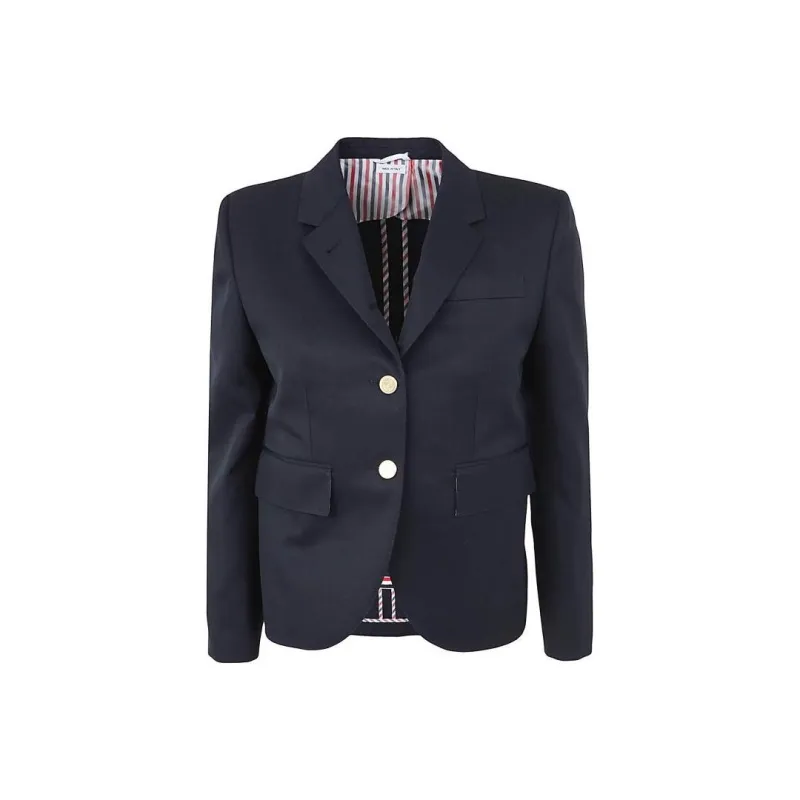 THOM BROWNE Rwb Stripe Detailed Blazer-0