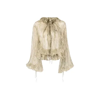Petar Petrov Chiffon Shirts Women's Green