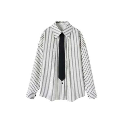 AnnoMundi Shirts Women's Black White Stripes