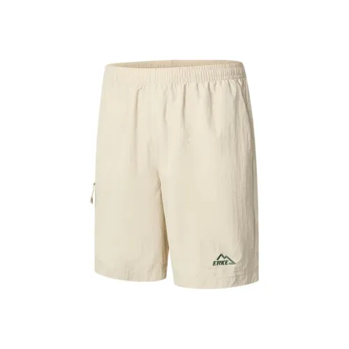 Erke Casual Shorts Men's Smoke Logo