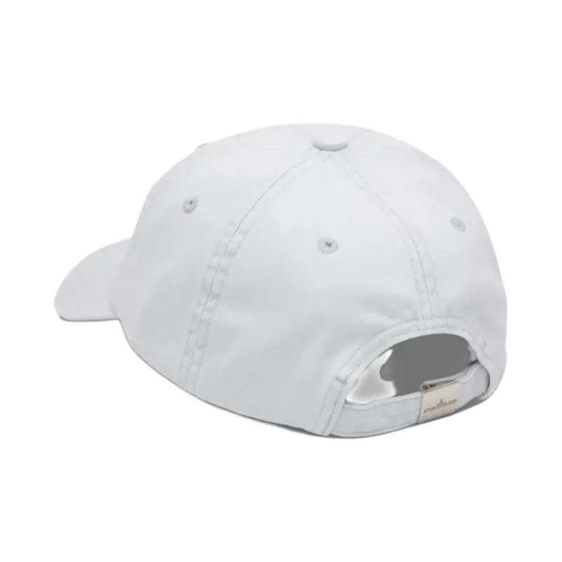 STONE ISLAND Logo embroidered Cap-2