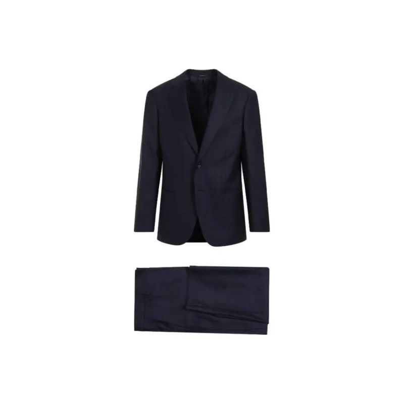 GIORGIO ARMANI Business Suits Men's Black-0