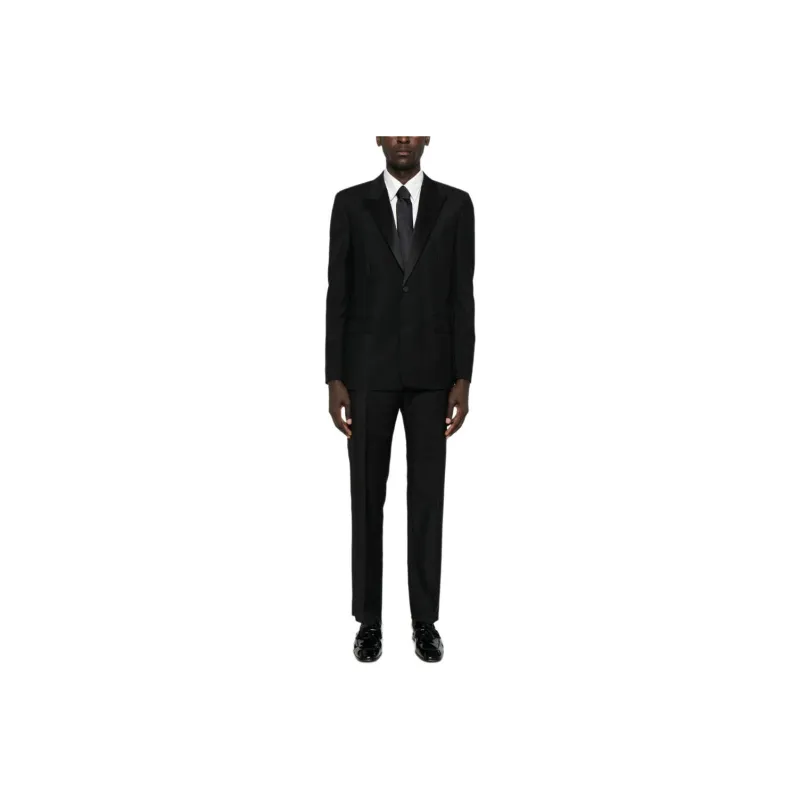GUCCI Two Piece Tailored Tuxedo Suit-0