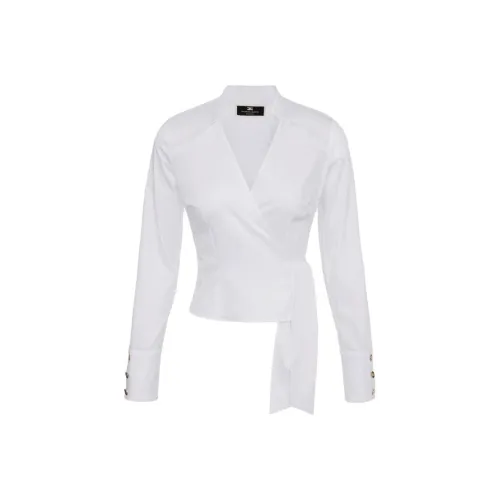 Elisabetta Franchi Button front V neck Shirt
