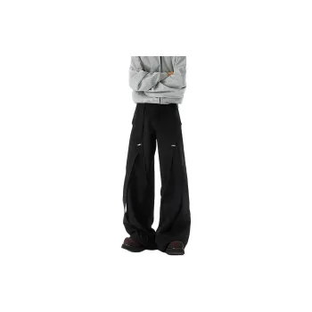 OPMO Casual Pants Unisex Black