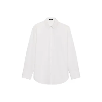 THEORY Classic Collared Long Sleeve Shirt