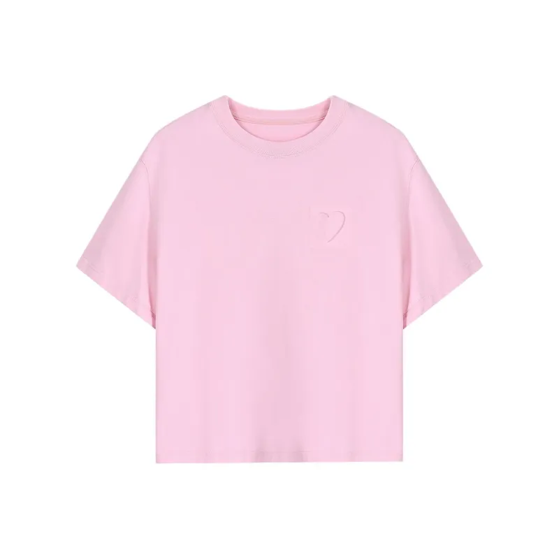 BASIC HOUSE T-Shirt Women's Light Plum Pink-0