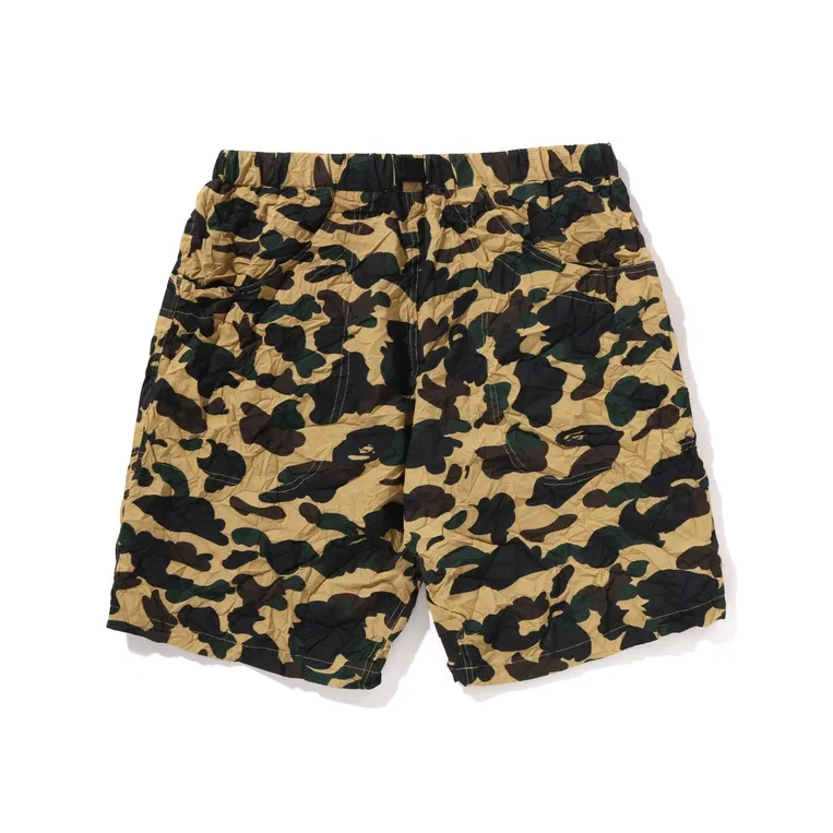 Bape Crinkle Effect 1st Camo Regular Fit Climbing Shorts-2