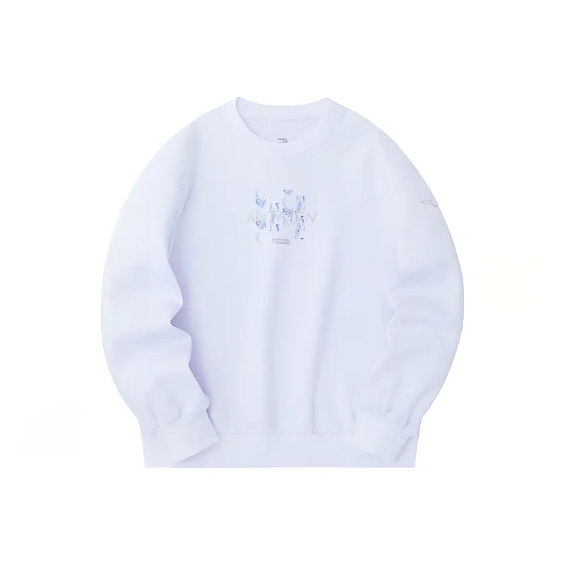 ANTA Variety Training Collection Sweatshirts Women's White-0