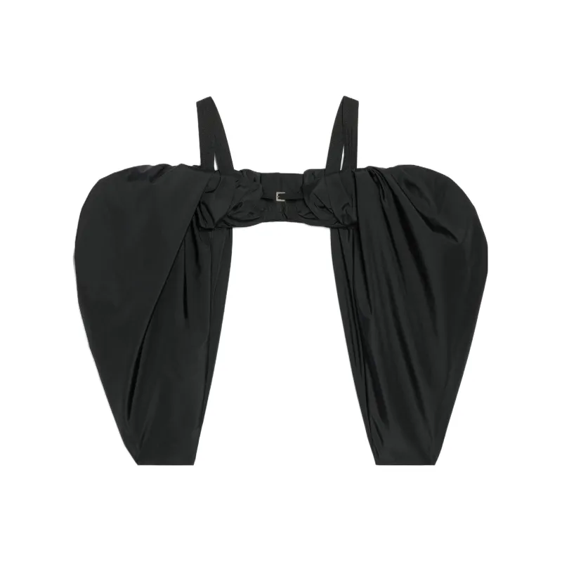 Jacquemus Le Haut Crinoline Strapless Top Women's Black-0