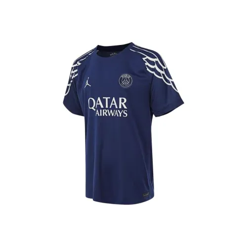 JORDAN Paris Saint Germain 2024/25 Stadium Fourth Men's JORDAN Dri FIT Soccer Replica Jersey