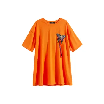 AHDO T-Shirts Women's Orange