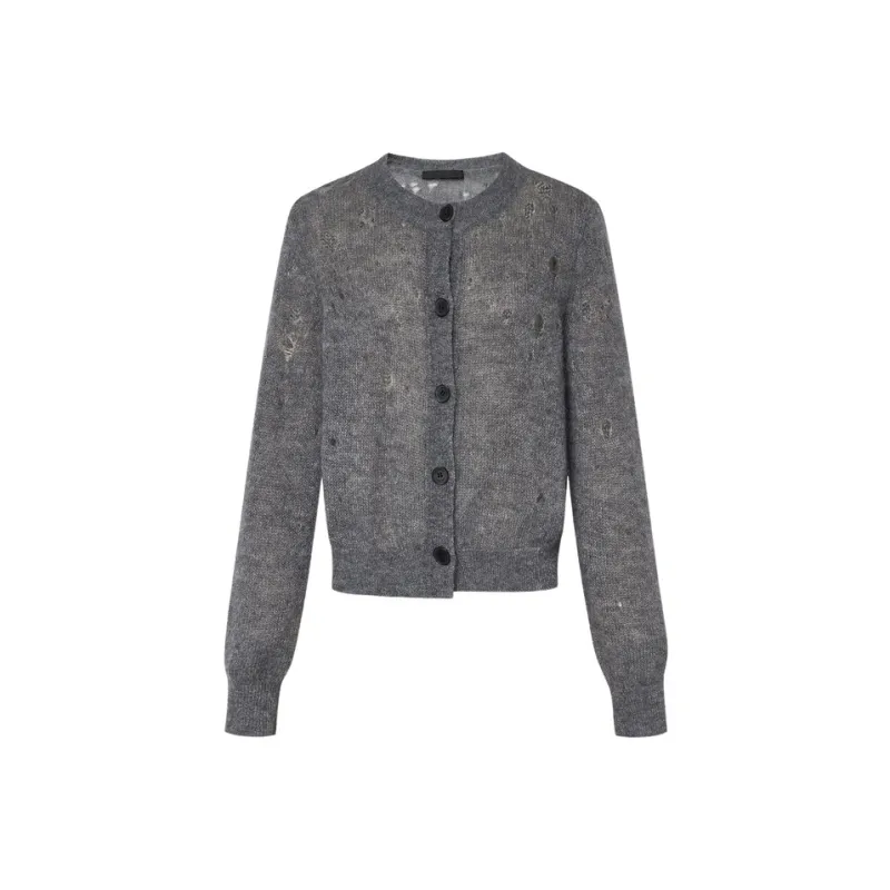 MOCO Knitwear Women's Medium Heather Gray-0