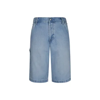 CALVIN KLEIN Denim Shorts Men's X6H Denim Light Blue