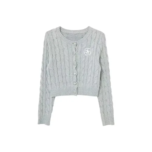 JOSR Knitwear Women's Gray Top