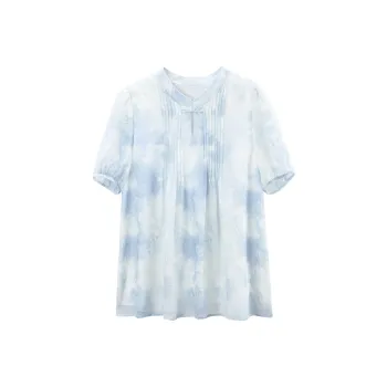 A Paradise For Awakening Shirt Women's Blue