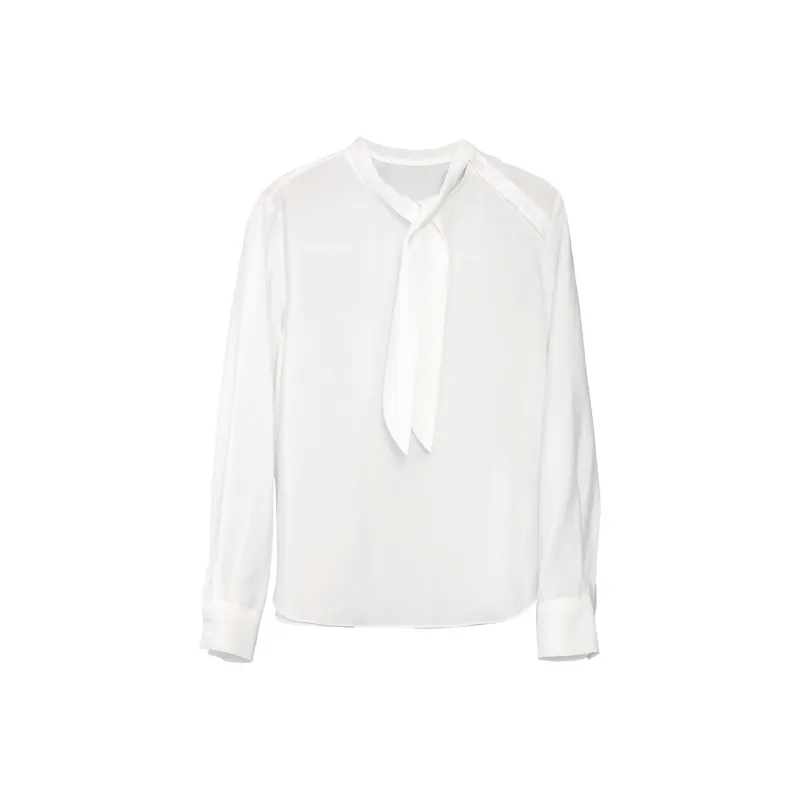 Fstudio Long Sleeved Shirts Women's White-0