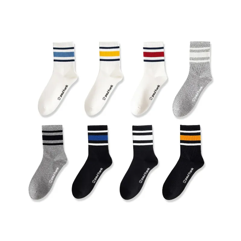 PAUL FRANK Mid Calf Socks Men's 4 Pack Gift Box Set-5