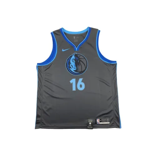 Nike x NBA SWINGMAN Fan Edition Dallas Mavericks Basketball Jersey Unisex Dark Blue