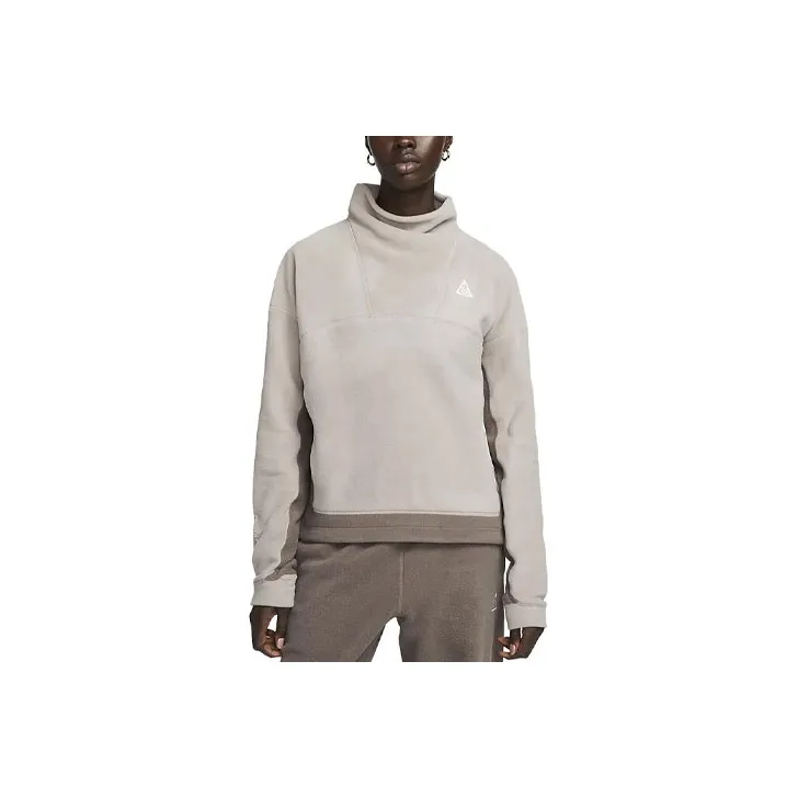 Nike Sweatshirts Women's Olive Gray-0