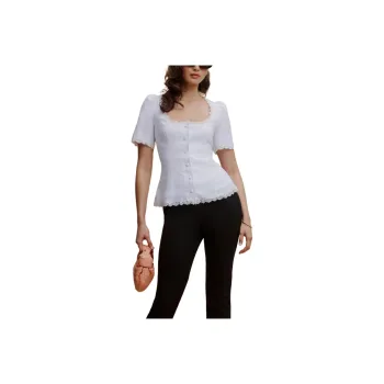 REFORMATION Regular T-Shirt Women's White