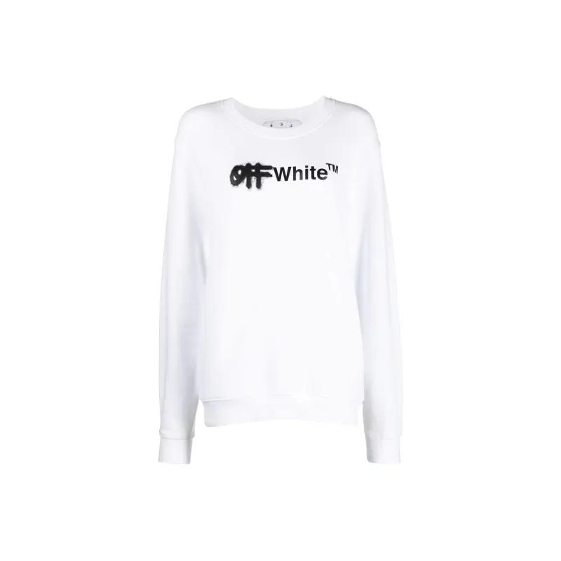 OFF WHITE Spray Crew 'White/Black'-0