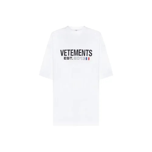 Vetements Flag Logo T Shirt 'White'