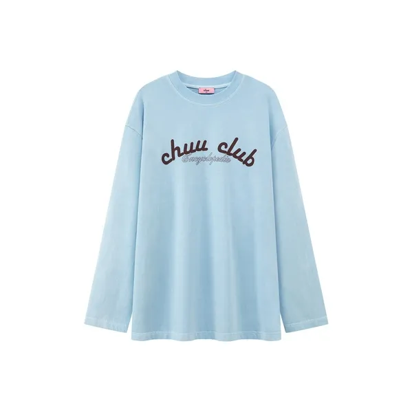 CHUU T Shirts Women's Baby Blue-0