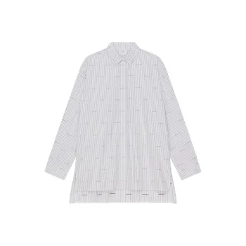 Givenchy Allover 4G Patterned Oversized Shirt