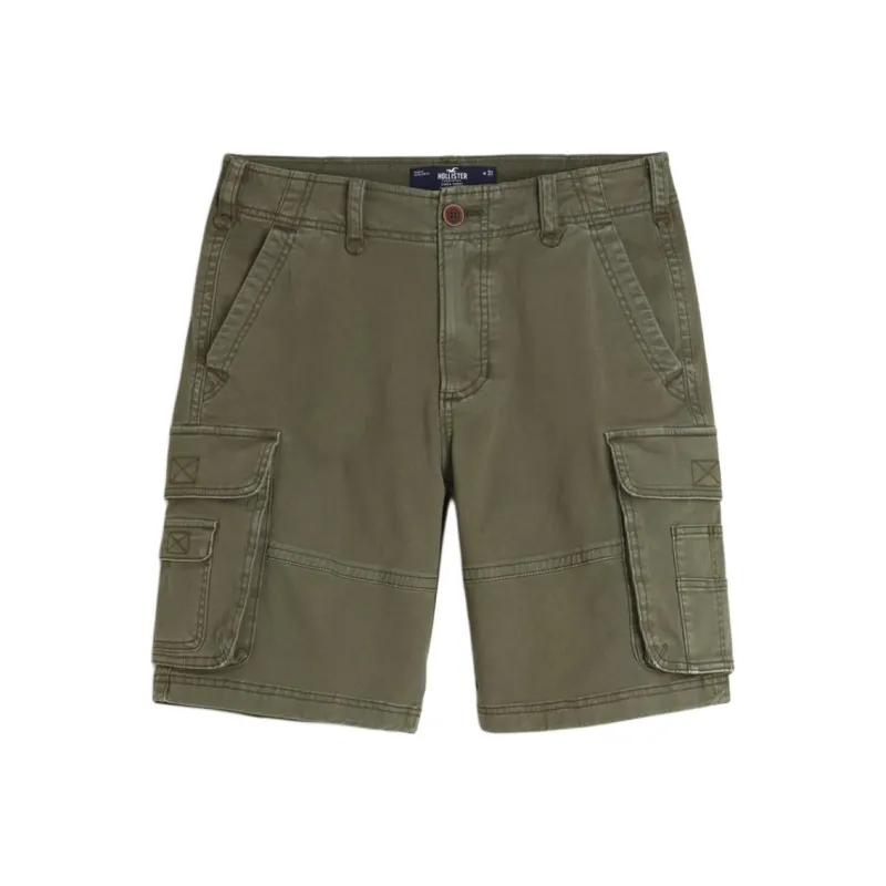 Hollister Cargo Shorts Men's Green-0