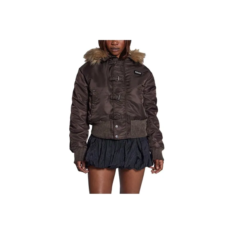 Jaded London Jacket Women's Brown-0
