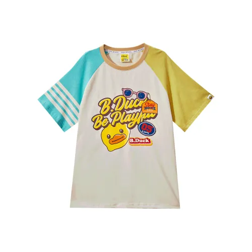 B.Duck T Shirt Women's Beige Yellow