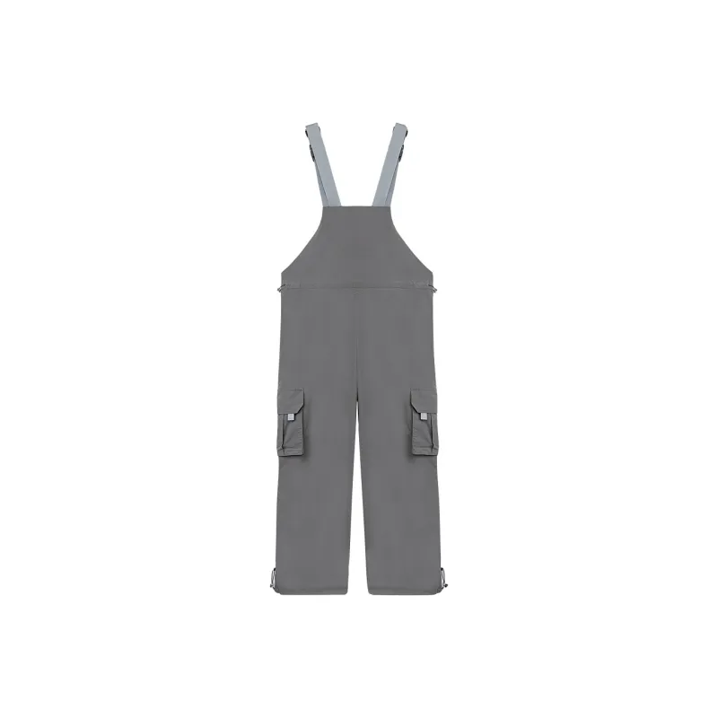 B.Duck Overalls Women's Gray-1