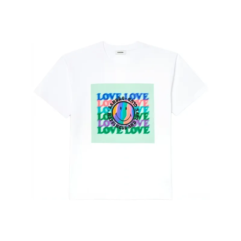 Sandro T-Shirts Women's White-0