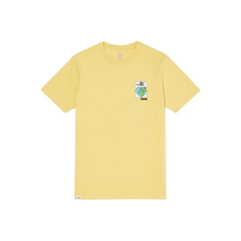 Vans T Shirt Women's Raffia Yellow-0