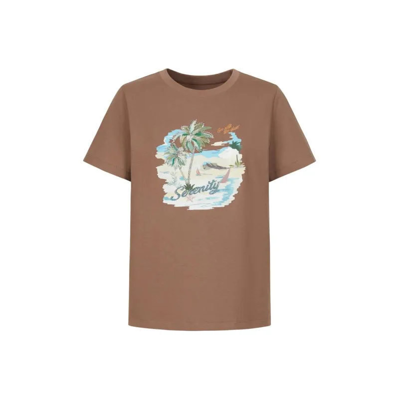 JZ. ANNAKRO T Shirt Women's Brown-0