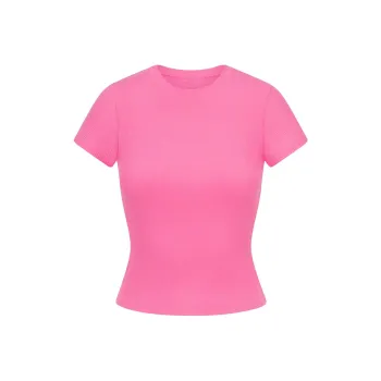 Skims T-Shirts Women's Candy Pink