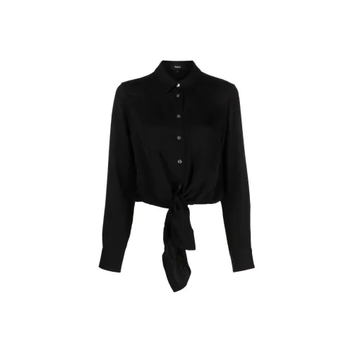 THEORY Shirts Women's Black