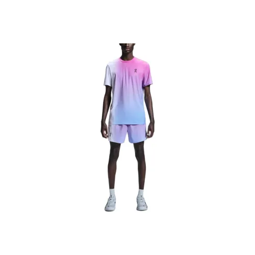 On Court Tennis Tops Men's White/Pink