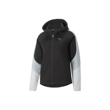 PUMA Evostripe Full-Zip Hoodie Jacket Women's Black