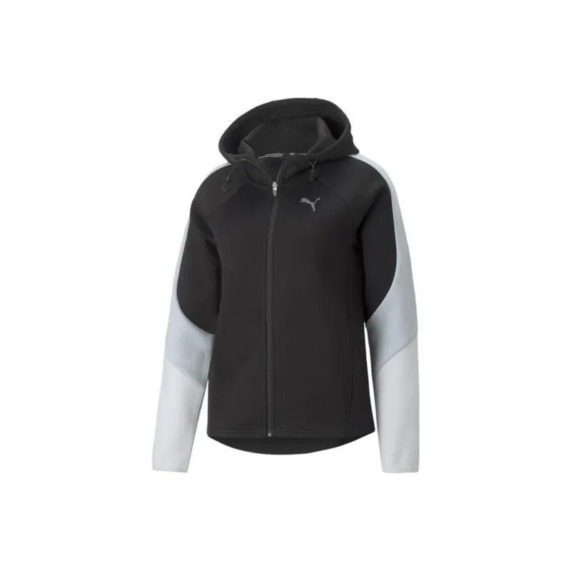 PUMA Evostripe Full-Zip Hoodie Jacket Women's Black-0