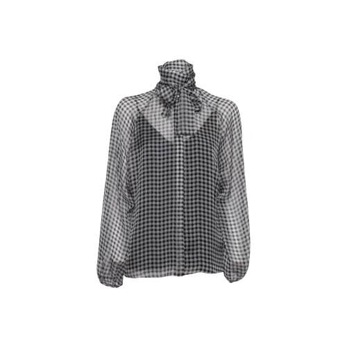 MaxMara Studio Pussy Bow Long Sleeved Blouse