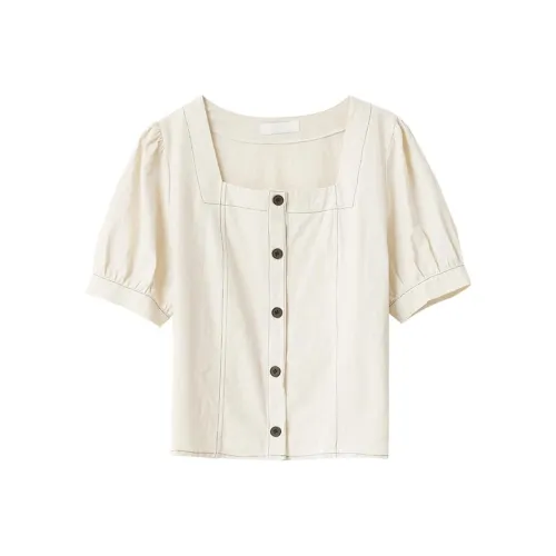 Painting system Shirts Women's Apricot