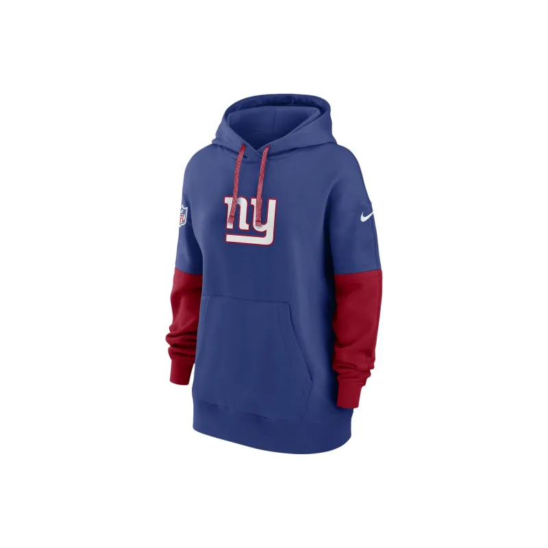 Nike New York Giants Sideline Essential Women's Nike Nfl Pullover Hoodie-0