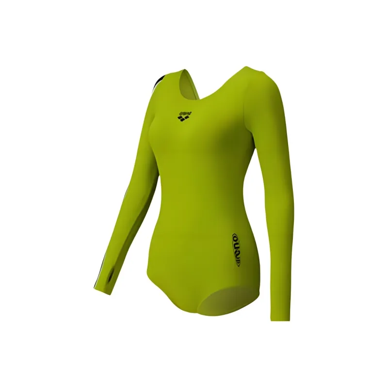 Arena One piece Swimsuit Women's Light Green-1