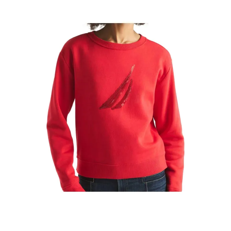 NAUTICA Sweatshirts Women's Red-0