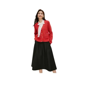 Hopeshow Knitwear Women's Holiday Red