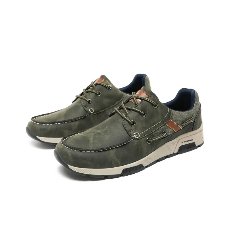 FUERZA Casual Shoes Men Low Top Blue-6