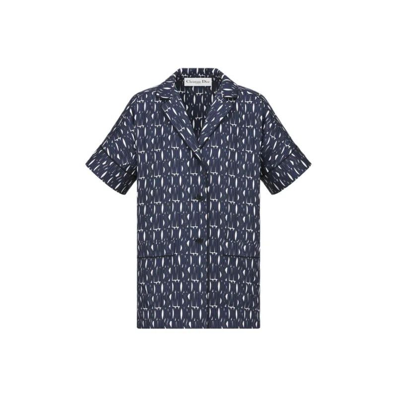 DIOR Shirts Women's Marine Blue-0