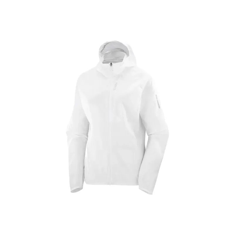 SALOMON Bonatti Cross Wind Jackets Coats Women's White-0